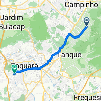 De Rua Maranga, 361, Rio de Janeiro a Estrada Rodrigues Caldas, 1908, Rio de Janeiro
