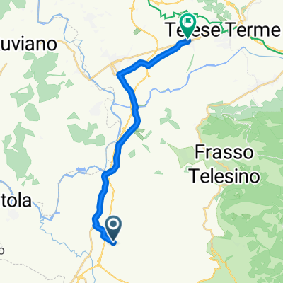 Da Via Lanzi 4–8, Dugenta a Via Nazionale Sannitica 34, Telese Terme