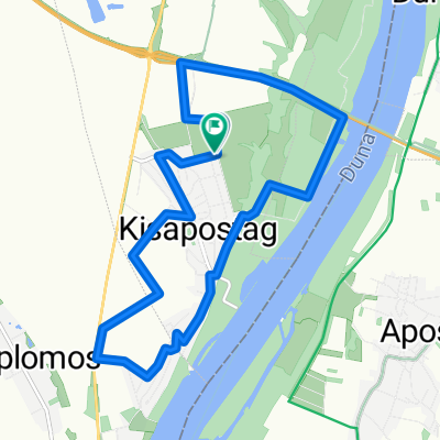 Túra Kisapostag körül