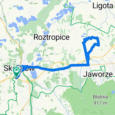 Skoczów - Międzyrzecze kamieniołom