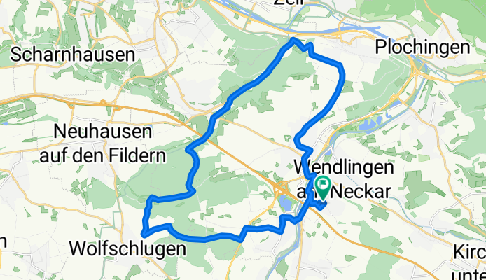 Hauptstraße 54/1, Wendlingen am Neckar nach Hauptstraße 54/1, Wendlingen am Neckar