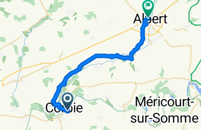Route in der Bikemap App öffnen