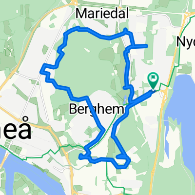 Mariehemsvägen 7 P to Mariehemsvägen 7 P