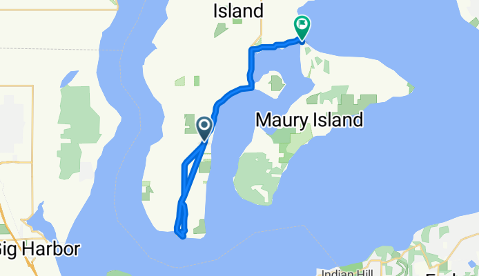 26401–26467 Vashon Hwy SW, Vashon to 22113 Dockton Rd SW, Vashon