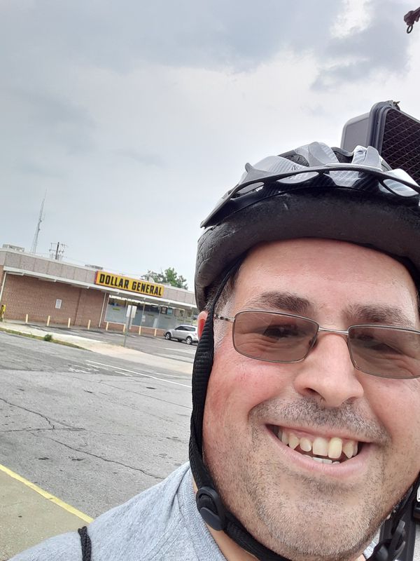 Rode to Liberty Utilities, City of Joplin, Post Office, Dollar General then back home!