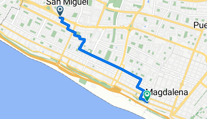 De Avenida la Marina 3043, San Miguel a Avenida Bertolotto 116, San Miguel FIORELLA