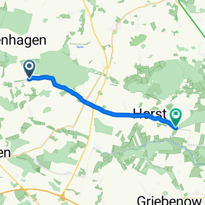 Stoltenhagener Dorfstraße 121, Grimmen to Gerdeswalde 28, Sundhagen