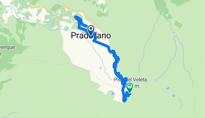 Ruta desde Plaza Pradollano, Monachil
