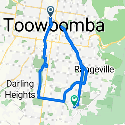 Toowoomba West and East Creeks