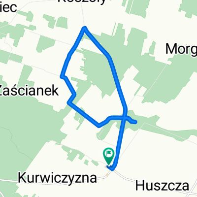 Huszcza Druga 39A do Huszcza Druga 39