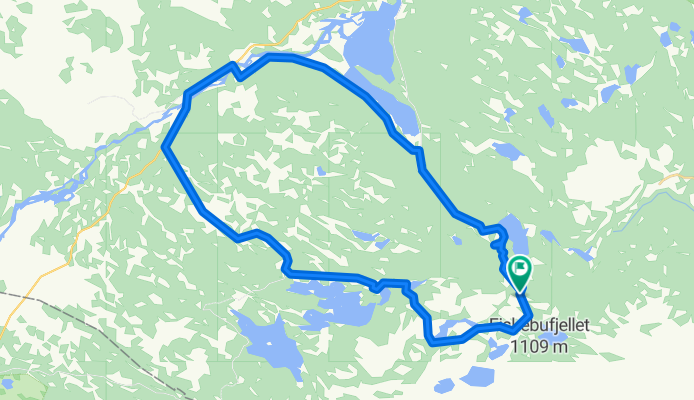 Valdres: Fjellstølen Tisleidalen