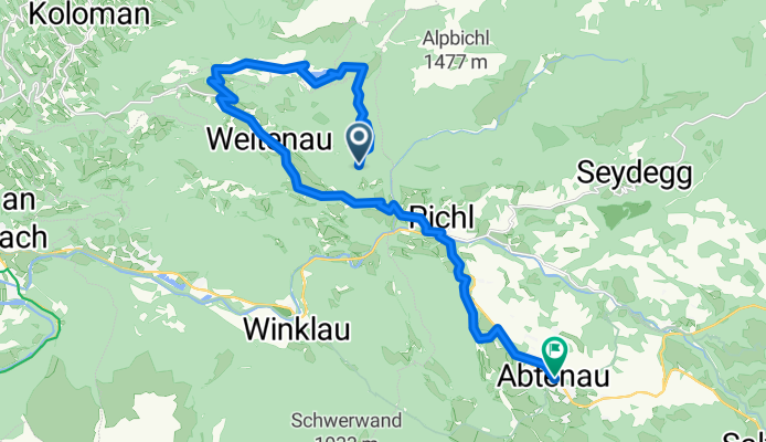 Wallingwinkl 40-19 to Markt 24, Abtenau