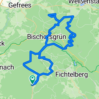 Route 2 Schneeberg Fichtelgebirge