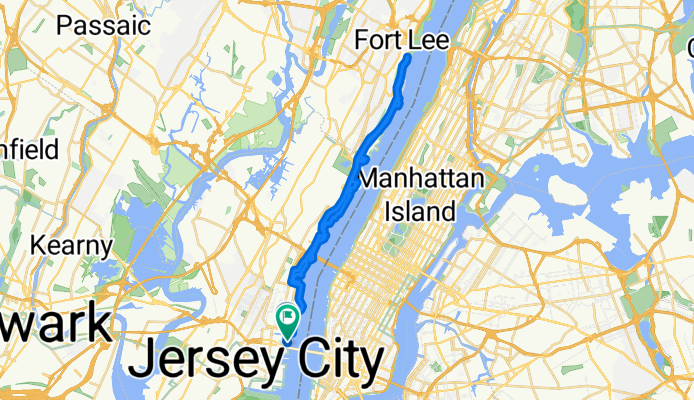 14th Street 45, Jersey City to 14th Street 25, Jersey City