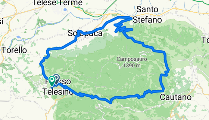 Da Via Rotabile Frasso-Cautano 16–20, Frasso Telesino a Strada Rotabile Melizzano Frasso 94, Frasso Telesino