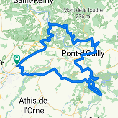 Vtt Condé Clécy Roche d'oetre