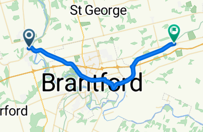 Route in der Bikemap App öffnen