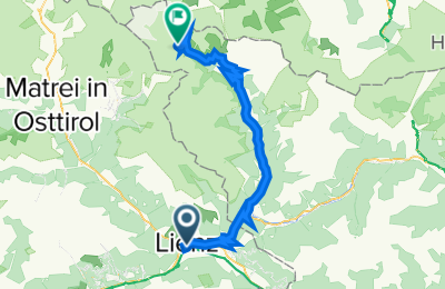 Route in der Bikemap App öffnen