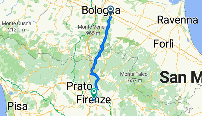 Bologna to Florence S7 and S65