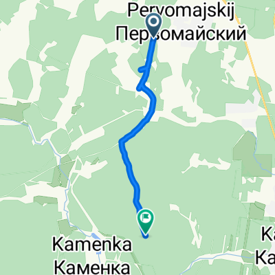 От Unnamed Road до Unnamed Road, Каменка