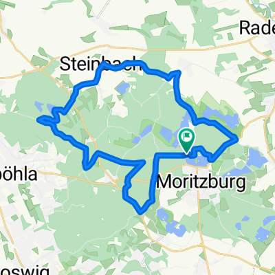 Lesy kolem Moritzburgu