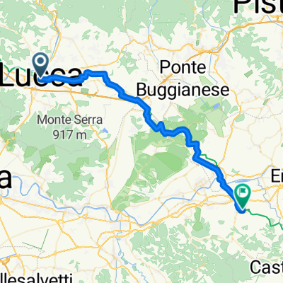 Via Francigena in Bici - Tappa B14 - Da Lucca a San Miniato