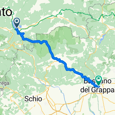 caldonazzo - Bassano über Kaiserjägerstr.