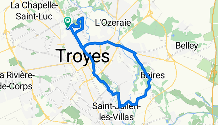 De 165bis Rue de Preize, Troyes à 165bis Rue de Preize, Troyes