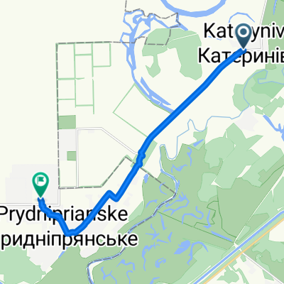 От Unnamed Road до Unnamed Road, Придніпрянське