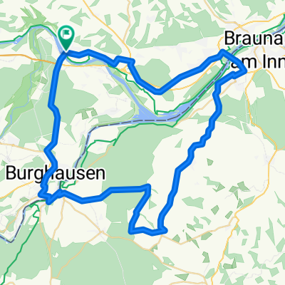 Marktl - Schwand - Gilgenberg - Burghausen - Marktl
