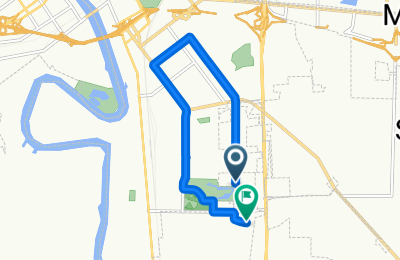 Route in der Bikemap App öffnen