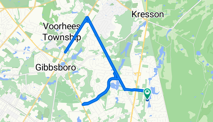 2 Signal Hill Dr, Voorhees to 4 Signal Hill Dr, Voorhees
