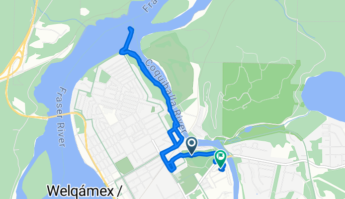 740 River Parade, Hope to 800 Kawkawa Lake Rd, Hope