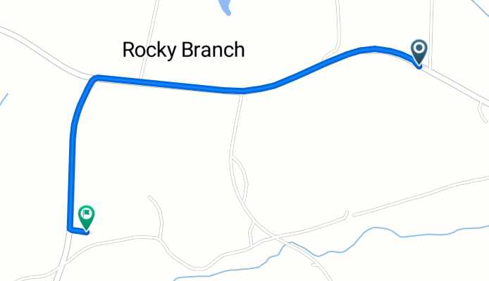 5696–5700 CR-56, Woodland to 601–631 CR-616, Wedowee