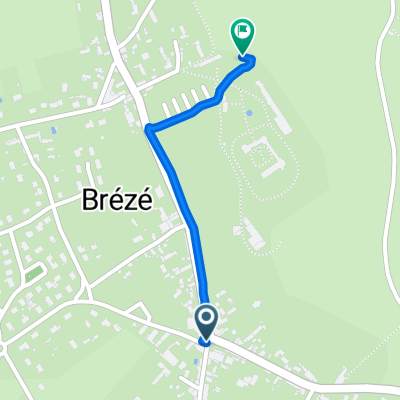 Itinéraire à partir de 5–19 Rue Eugène Valade, Brézé