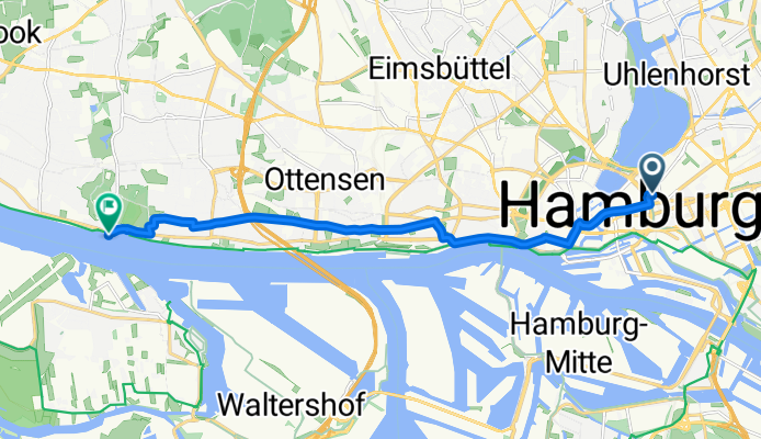 HH Hbf bis Elbfähre