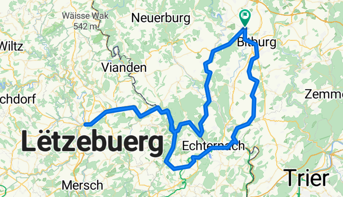 LUX 4 - Bitburg Consdorf Eisennach (TEGEN-ETTELBRUCK-128-1300)