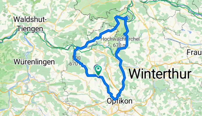 Brunnenwiesenstrasse 25, Höri nach Grafschaftstrasse 83B, Niederglatt ZH