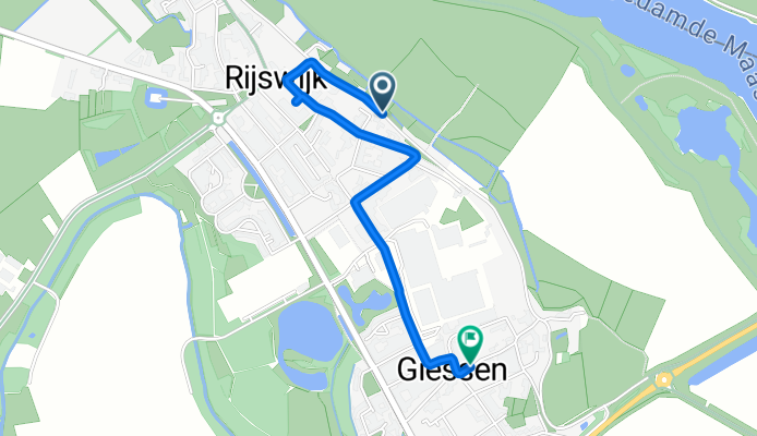 Maasdijk 14, Rijswijk to Burgstraat 17, Giessen