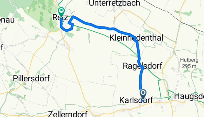Pfaffendorf 17 nach Herrengasse 8, Retz