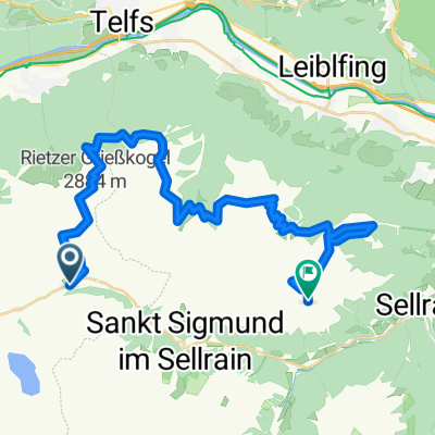 Kühtai Galerie to Unnamed Road