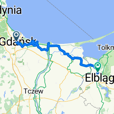 Wyspa Sobieszewska 30 kwietnia 2011 GPS