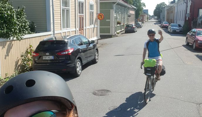 Photo 1 de l’itinéraire Bikemap « Day 7: Skaftung - Vaasa (135km) » Photo 1 de l’itinéraire Bikemap « Day 7: Skaftung - Vaasa (135km) »