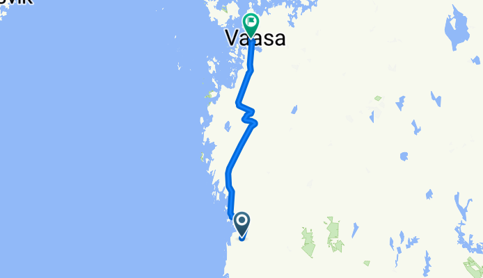 Day 7: Skaftung - Vaasa (135km)