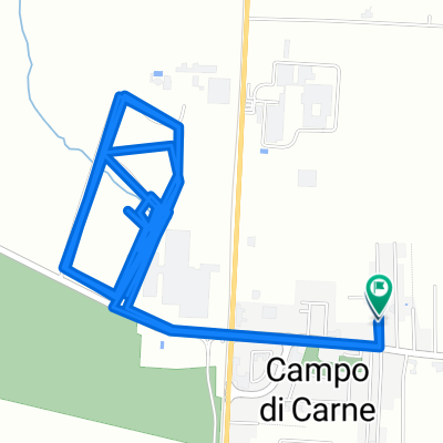 Da Via Aurelio Pertile 1–7, Campo di Carne a Via Aurelio Pertile 2–12, Campo di Carne