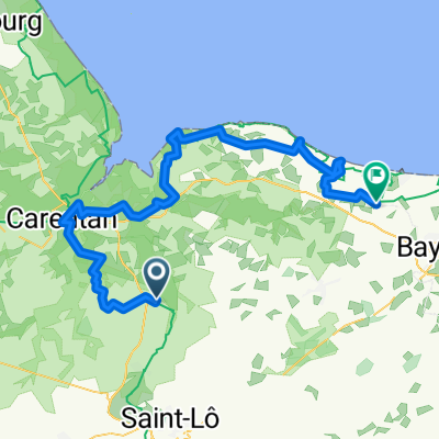 De La Rougerie 1, Saint-Fromond à D206, Étréham