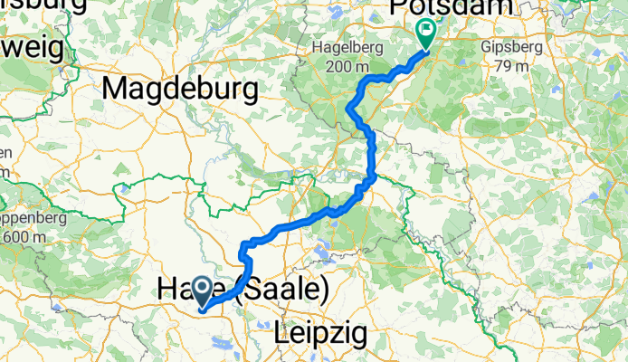 Evaweg 9, Teutschenthal nach Straße nach Fichtenwalde, Beelitz