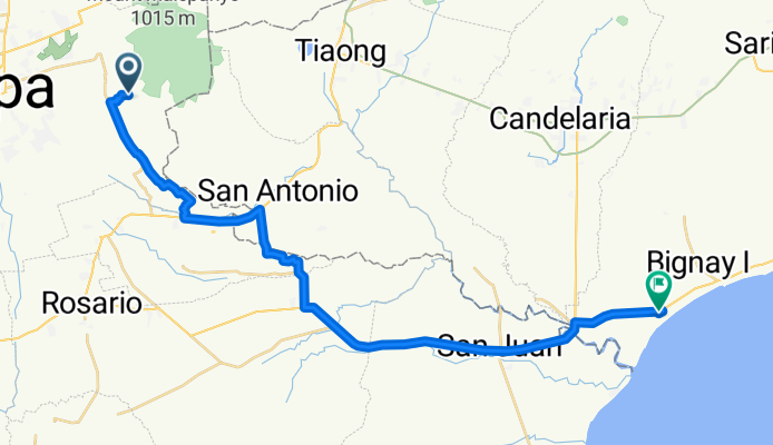 Malitlit, Lipa to Quezon Eco Tourism Road, Sariaya