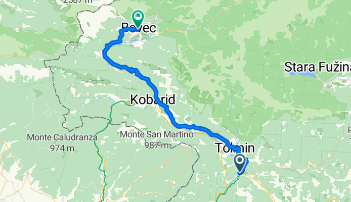 Slovenia - most na soci to Bovec
