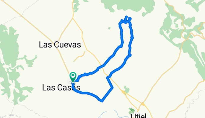 De Calle Pozo Viejo 2, Los Corrales a Calle Pozo Viejo 2, Los Corrales